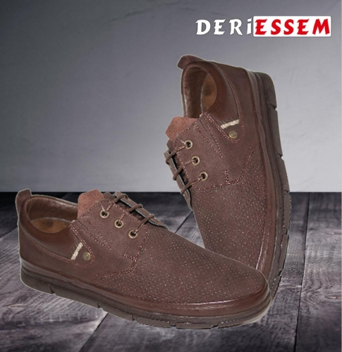 Deriessem - Brown Nubuck Shoes - 4051